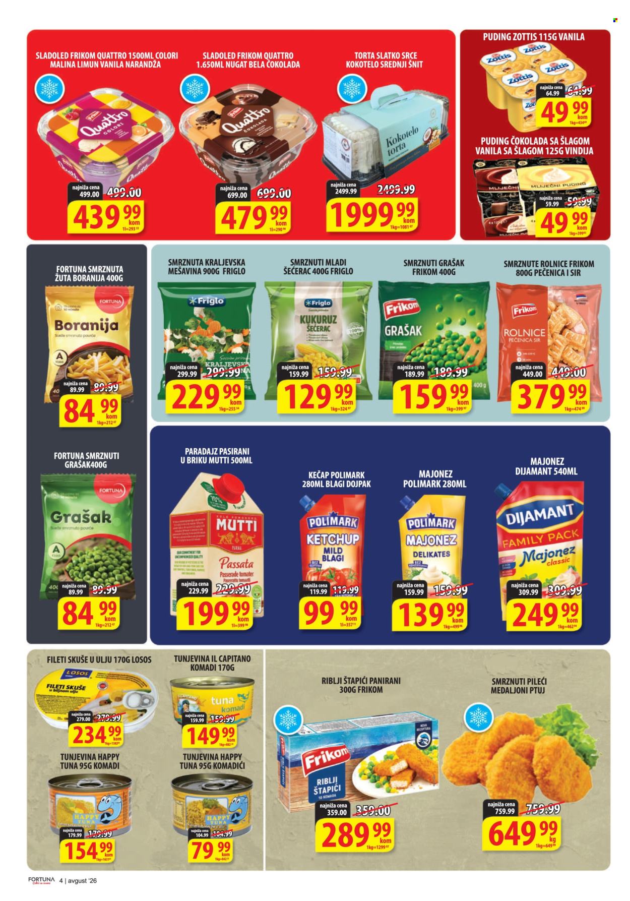 Fortuna Market katalog - 10.08.2026 - 31.08.2026. Stranica 4