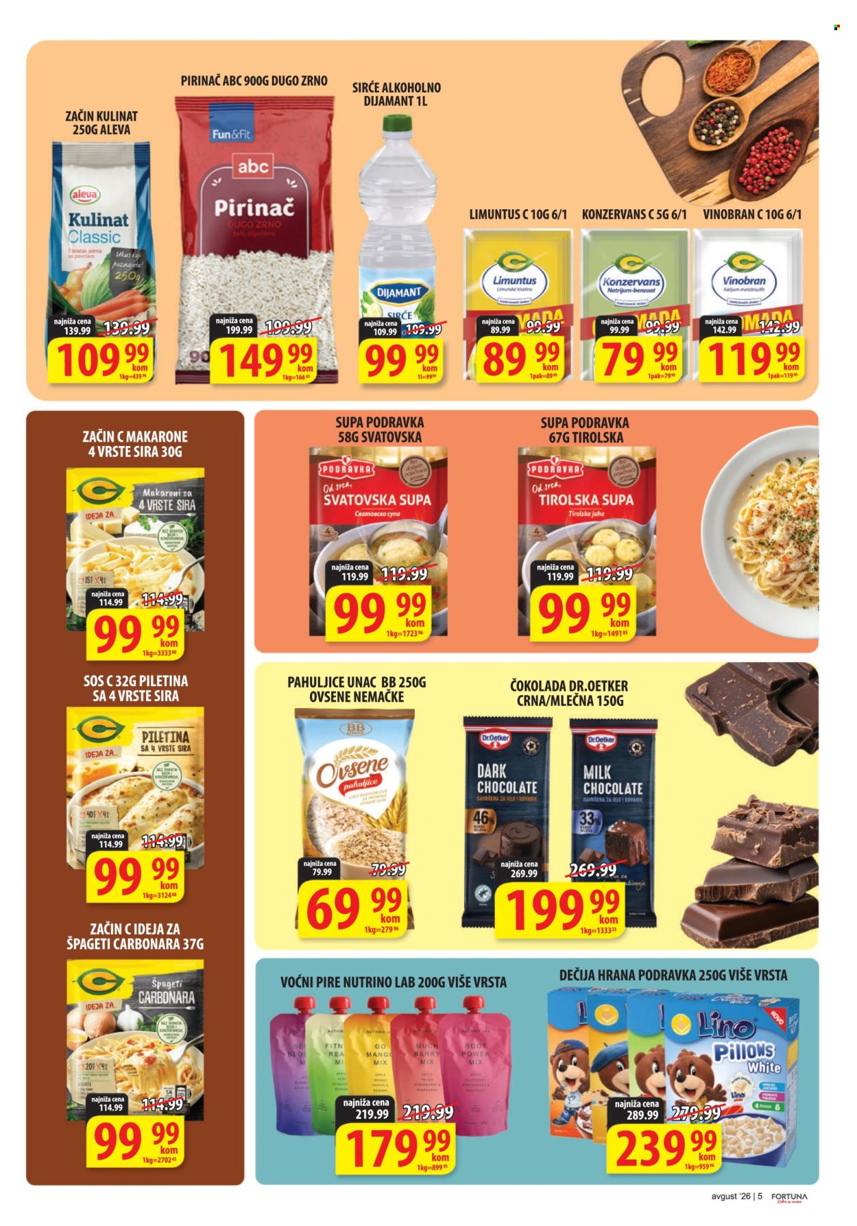 Fortuna Market katalog - 10.08.2026 - 31.08.2026. Stranica 5