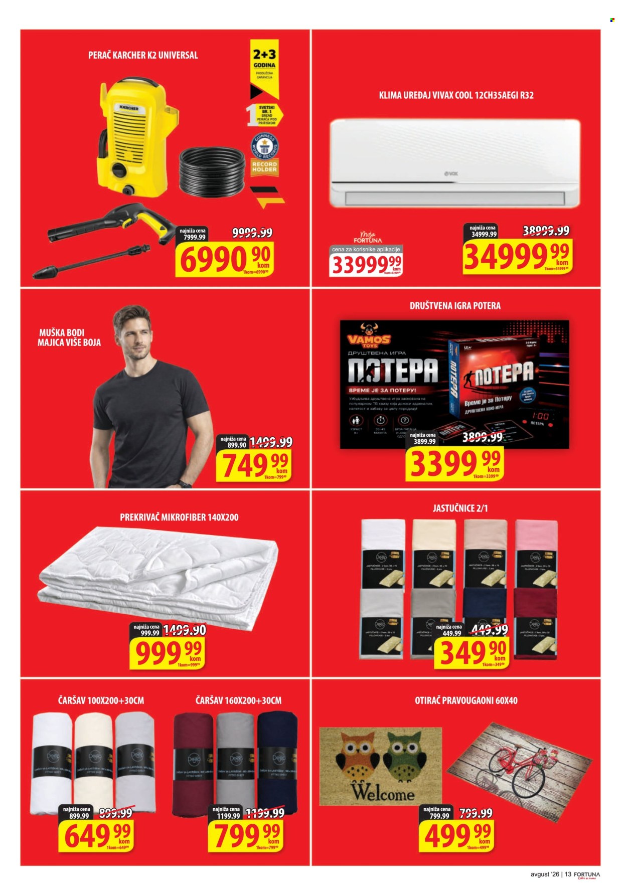 Fortuna Market katalog - 10.08.2026 - 31.08.2026. Stranica 13