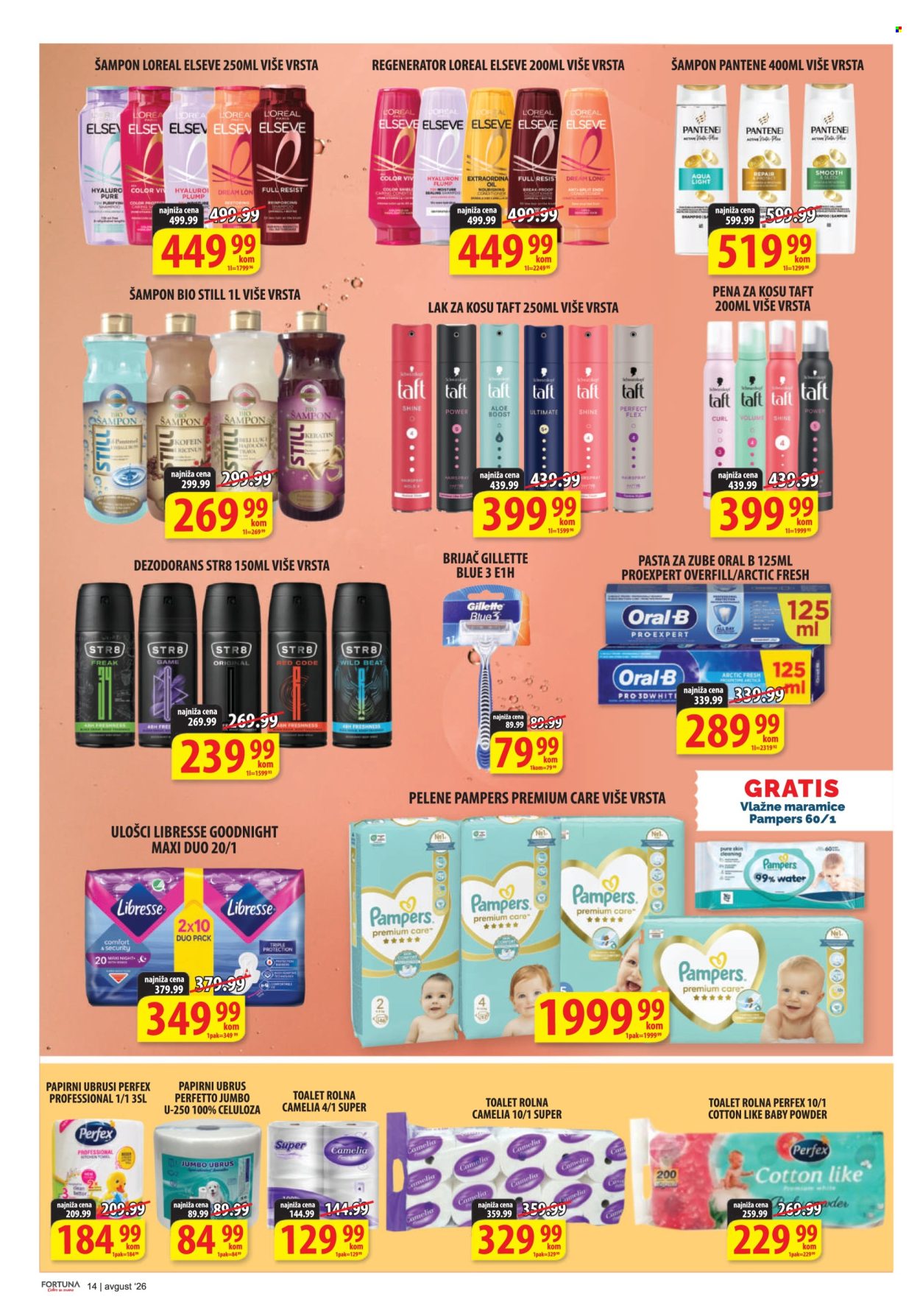 Fortuna Market katalog - 10.08.2026 - 31.08.2026. Stranica 14