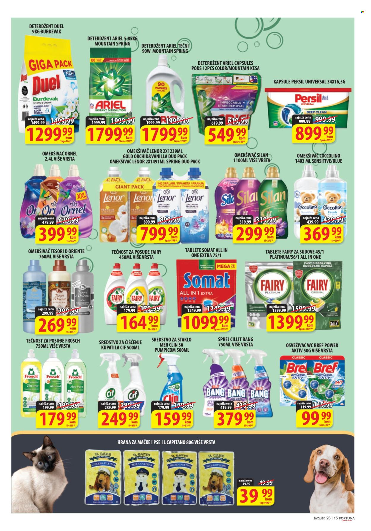 Fortuna Market katalog - 10.08.2026 - 31.08.2026. Stranica 15