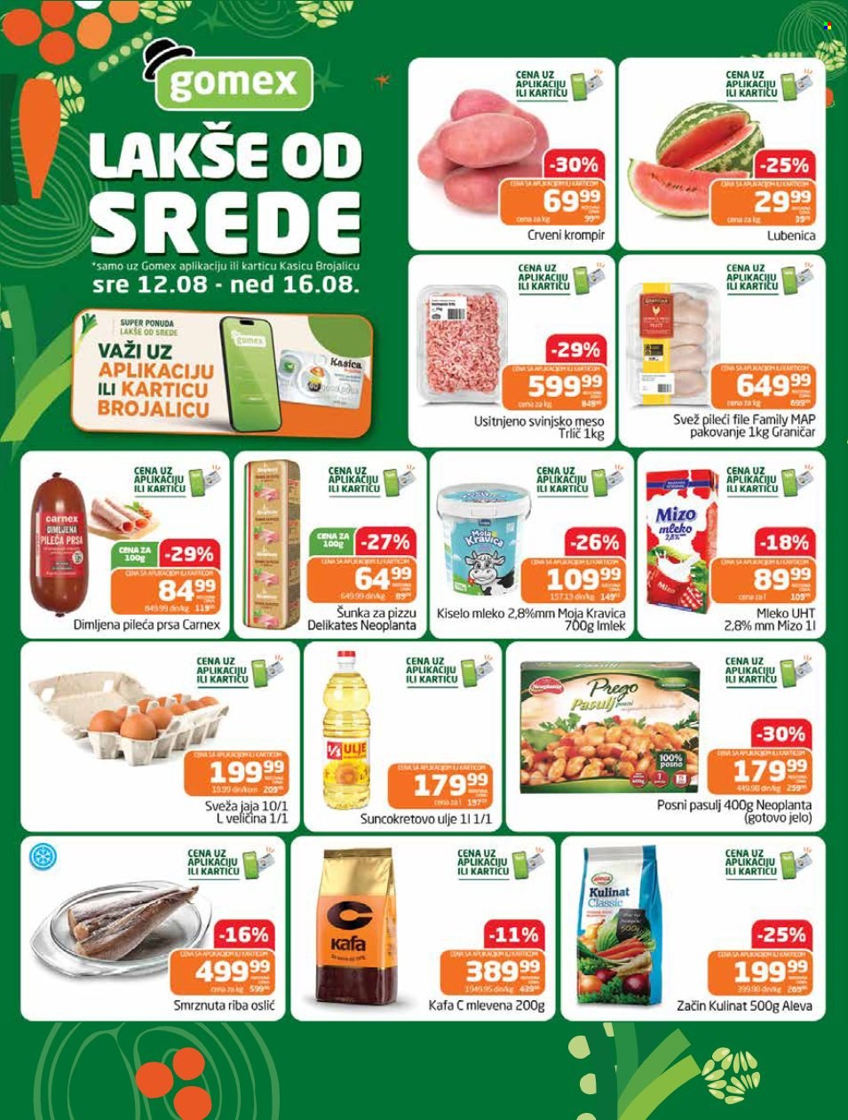 Gomex katalog - 12.08.2026 - 16.08.2026. Stranica 1