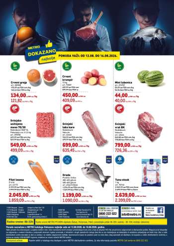 Metro katalog - 12.08.2026 - 16.08.2026.