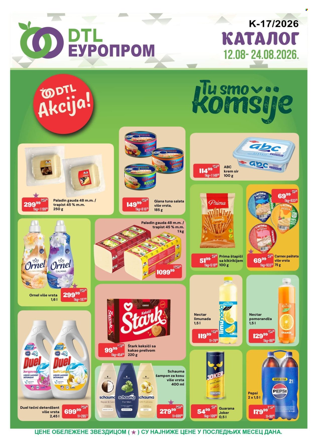 Europrom katalog - 12.08.2026 - 24.08.2026. Stranica 1