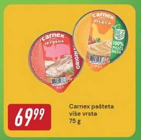 Carnex pašteta više vrsta