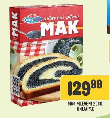 MAK MLEVENI 200G UNIAPAK