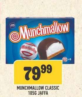 Munchmallow Classic 105g Jaffa