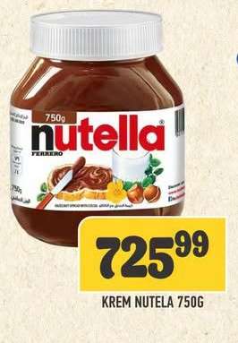 KREM NUTELA 750G