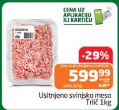 Usitnjeno svinjsko meso