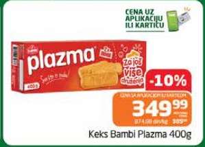 Keks Bambi Plazma 400g