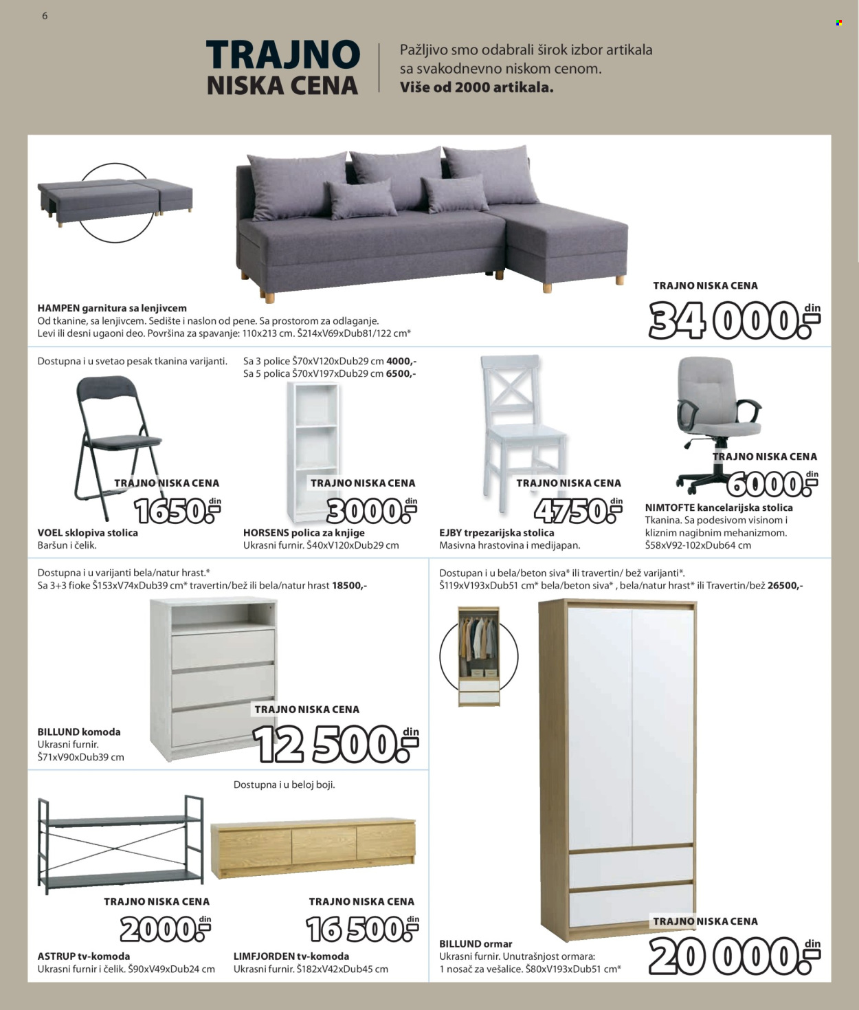 JYSK katalog - 12.08.2026 - 01.09.2026. Stranica 6