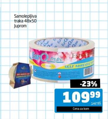 Samolepljiva traka 48x50 Juprom