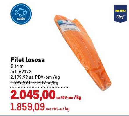 Filet lososa