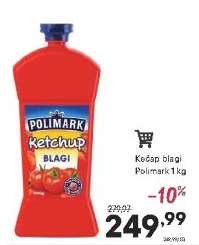 Kečap blagi Polimark 1 kg