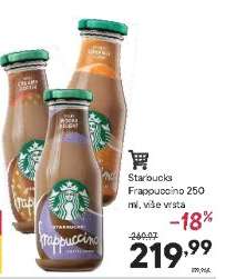 Starbucks Frappuccino 250 ml, více vrsta