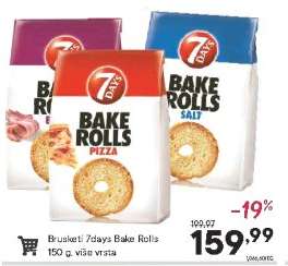 Brusketi 7days Bake Rolls