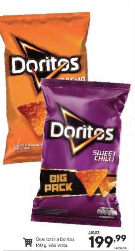 Čips tortilla Doritos