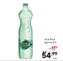 Voda Rosa gazirana 1.5 l