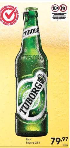Pivo Tuborg 0.5 l