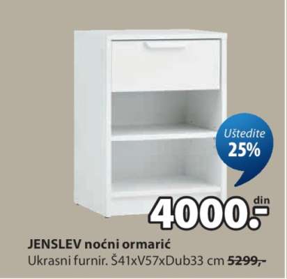 JENSLEV NOĆNI ORMARIĆ