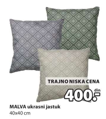 MALVA ukrasni jastuk