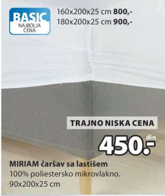 MIRIAM ČARŠAV SA LASTIŠEM