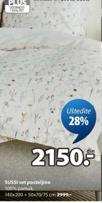SUSSI set posteljine