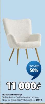 HUNDESTED FOTELJA
