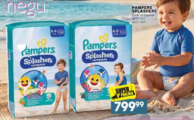 PAMPERS SPLASHERS