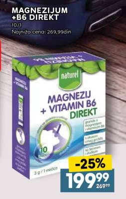 MAGNEZIJUM +B6 DIREKT
