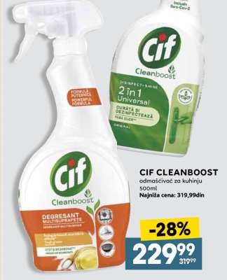 CIF CLEANBOOST