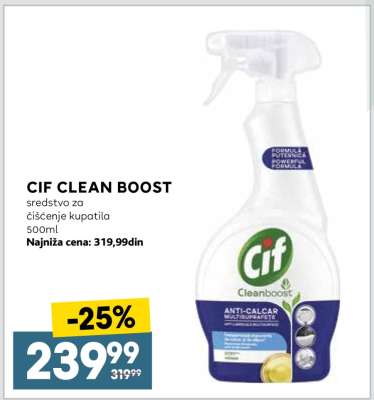 CIF CLEAN BOOST