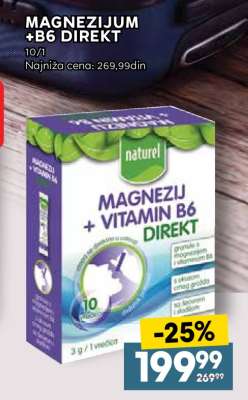 MAGNEZIJUM +B6 DIREKT