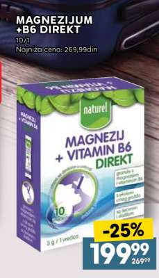 MAGNEZIJUM +B6 DIREKT