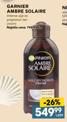 GARNIER AMBRE SOLAIRE