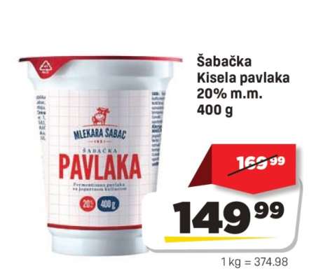 Šabačka Kisela pavlaka