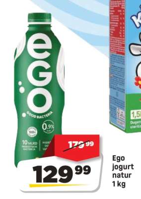 Ego jogurt natur 1 kg