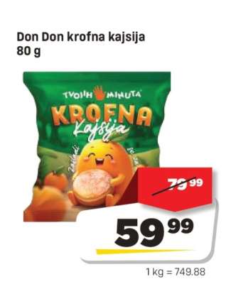 Don Don krofna kajsija 80 g
