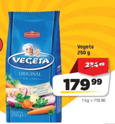 Vegeta 250 g