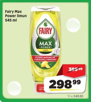 Fairy Max Power limun 545 ml