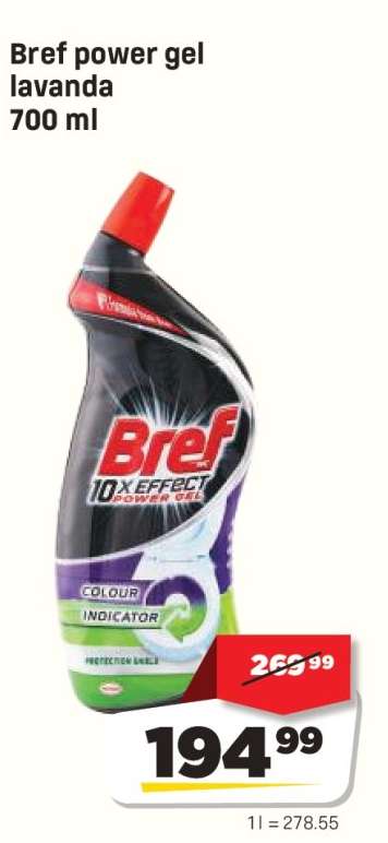 Bref power gel lavanda 700 ml