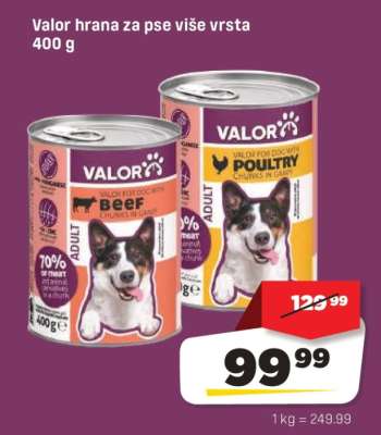 Valor hrana za pse više vrsta 400 g