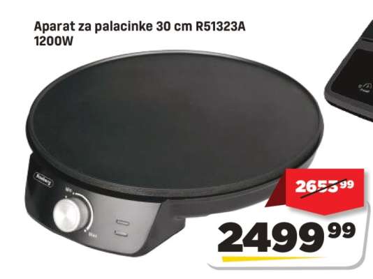 Aparat za palacinke 30 cm R51323A 1200W