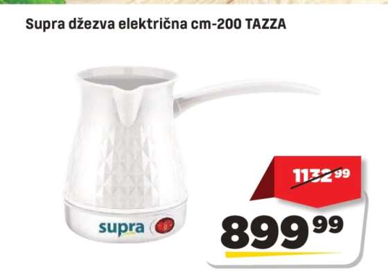 Supra džezva električna cm-200 TAZZA
