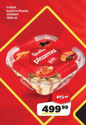 Frikom Quattro Plazma sladoled