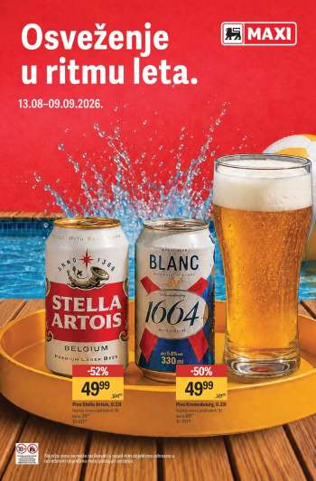 Maxi katalog - 13.08.2026 - 09.09.2026.