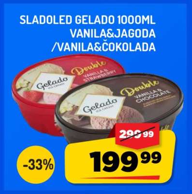 Sladoled Gelado 1000ml