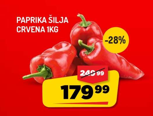 Paprika šilja crvena , 1kg