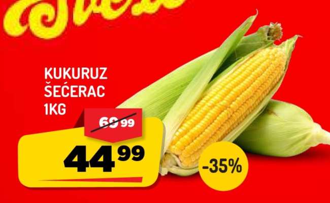 Kukuruz šećerac 1kg
