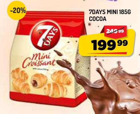 7DAYS Mini 185g Cocoa